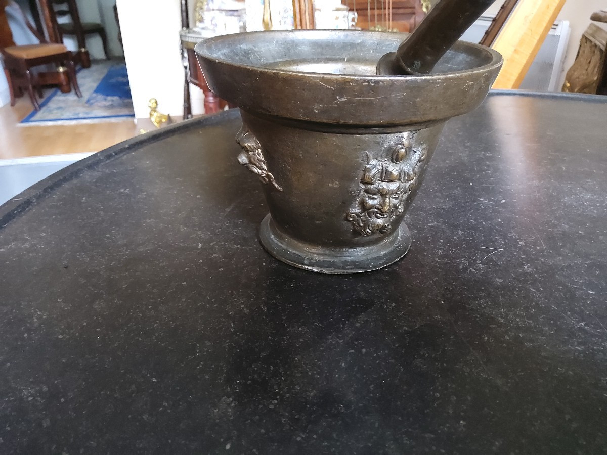 Bronze Mortar From The 17th Or Early 18th Century